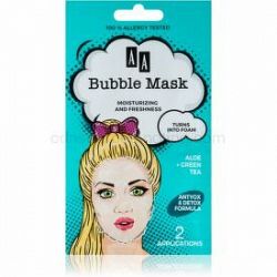 AA Cosmetics AA Bubble Mask osviežujúca  maska 2 x 4 ml