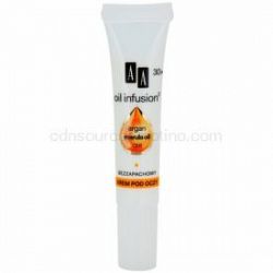 AA Cosmetics Oil Infusion2 Argan Marula 30+ očný protivráskový krém s hydratačným účinkom Koenzym Q10 15 ml