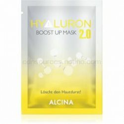 Alcina Hyaluron 2.0 textilná maska pre okamžité spevnenie a vyhladenie pleti 