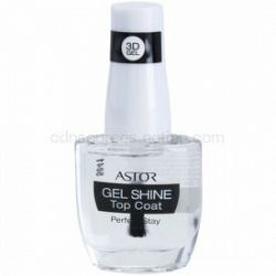 Astor Perfect Stay 3D Gel Shine vrchný ochranný lak na nechty s leskom 12 ml