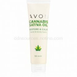 Avon Cannabis Sativa Oil krém na ruky a telo s konopným olejom 150 ml