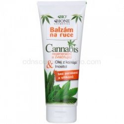 Bione Cosmetics Cannabis regeneračný a zvláčňujúci balzam na ruky 205 ml