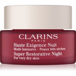 Clarins Super Restorative Night nočný krém proti prejavom starnutia pleti pre veľmi suchú pleť 50 ml
