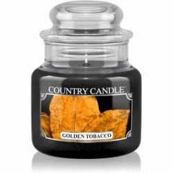 Country Candle Golden Tobacco vonná sviečka 104 g