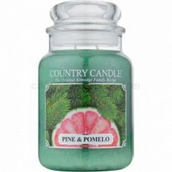 Country Candle Pine & Pomelo vonná sviečka 652 g