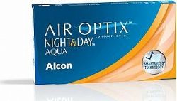 Air Optix Aqua (6 šošoviek) dioptrie: +0.50, zakrivenie: 8.60