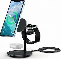 ChoeTech 3 in 1 Holder Magnetic Wireless Charger for Iphone 12/13 series (include Apple watch charge