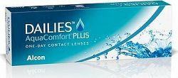 Dailies AquaComfort Plus (30 šošoviek) dioptrie: -14.00, zakrivenie: 8.70