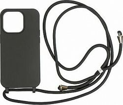 Mobile Origin Lanyard Case Black iPhone 14 Pro