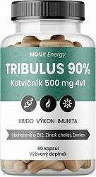 MOVit Tribulus 90% kotvičník 500 mg 4 v 1, 90 cps.