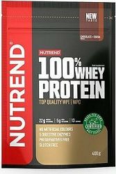 Nutrend 100 % Whey Protein 400 g, čokoláda + kakao