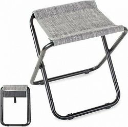 Verk 01672 Kempingová stolička sivá