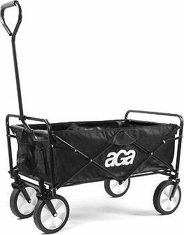 Aga Skladací prepravný vozík MR4610 – čierny