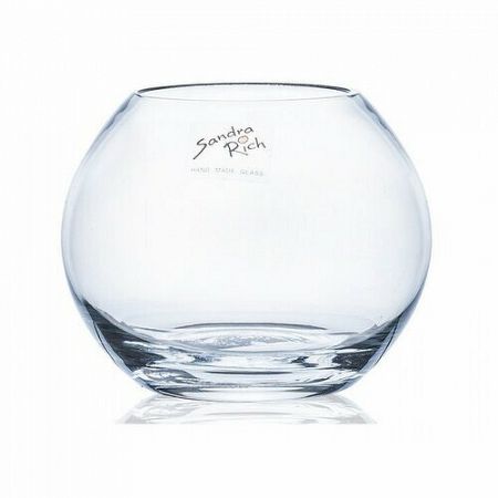 Sklenená váza Globe, 12 x 10 cm